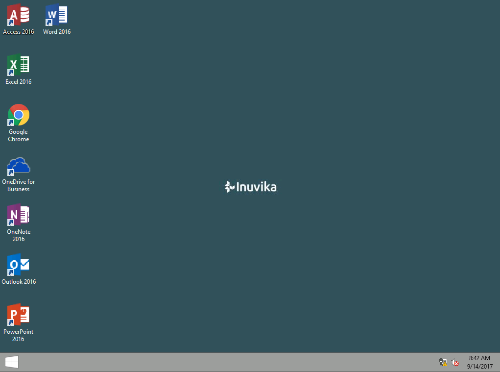Windows desktop